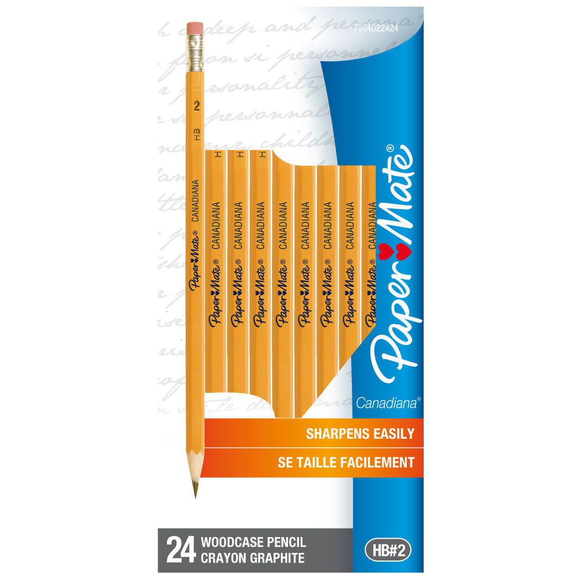 Paper Mate Canadiana Pencils (unsharpened) - 24 pack - Image 1